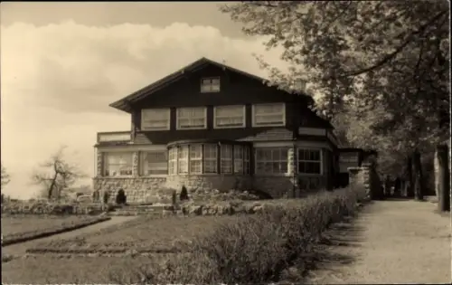 Foto Ak Oberhof im Thüringer Wald, HOG Luisensitz