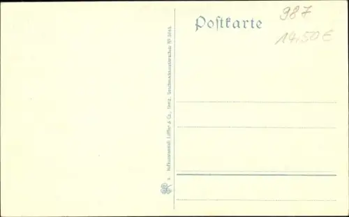 Ak Schmiedefeld am Rennsteig Thüringen, Bahnhof, Totalansicht