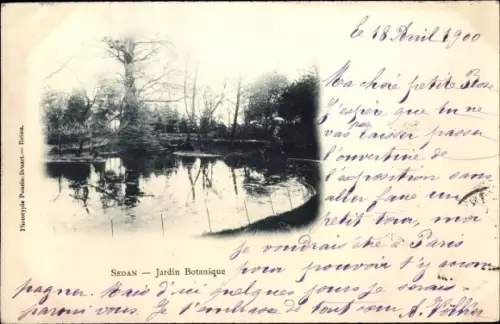 Ak Sedan Ardennes, Jardin Botanique