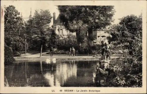 Ak Sedan Ardennes, Le Jardin Botanique