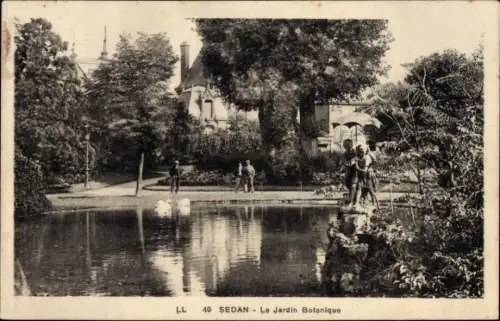 Ak Sedan Ardennes, Le Jardin Botanique