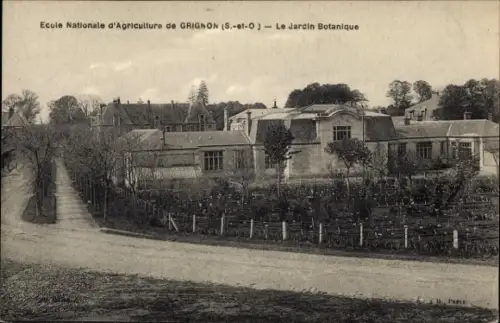Ak Thiverval Grignon Yvelines, Le Jardin Botanique, École Nationale d'Agriculture
