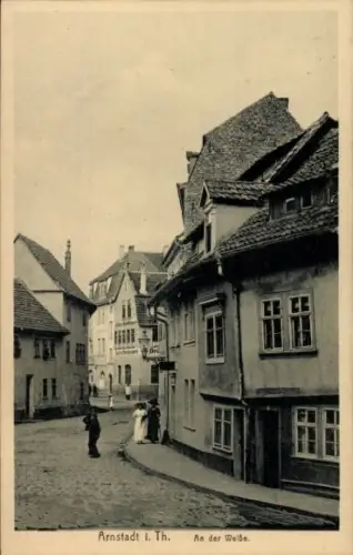 Ak Arnstadt in Thüringen, An der Weiße