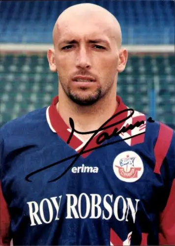 Autogrammkarte Fußballer Igor Pamic, FC Hansa Rostock, Autogramm