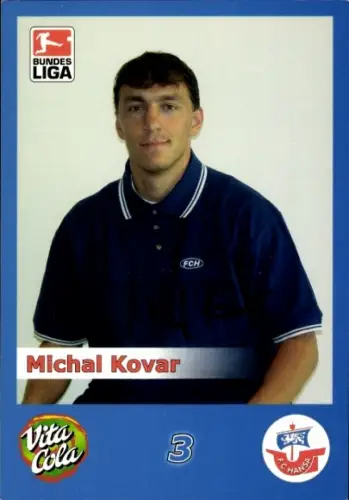 Autogrammkarte Fußballer Michal Kovar, FC Hansa Rostock, Autogramm
