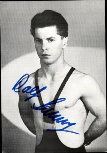 Foto Sportler Ralf, Autogramm