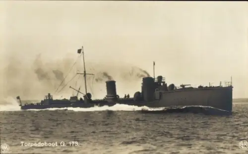 Ak Deutsches Kriegsschiff, Torpedoboot G 173