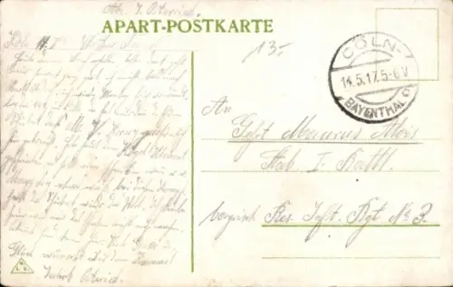 Ak Cöln Köln am Rhein, Kaiser Friedrich Denkmal