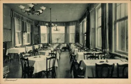 Ak Rummenohl Hagen in Westfalen, Hotel Pension Dresel, Speisesaal