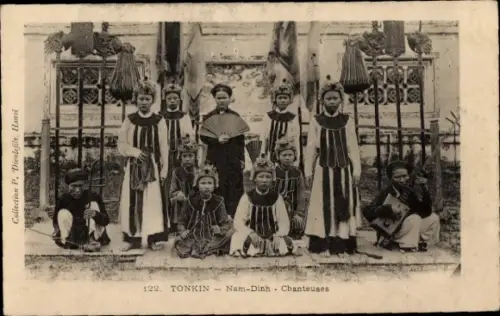 CPA Nam Dinh Hanoi Tonkin Vietnam, Chanteuses