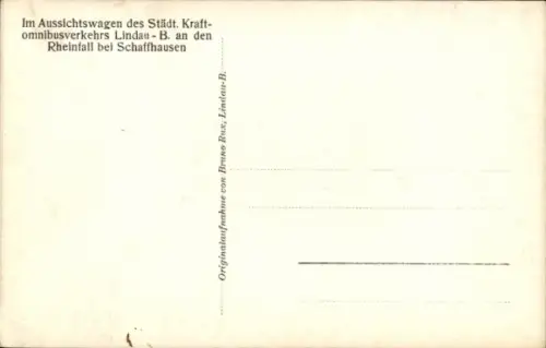 Ak Rheinfall Kanton Schaffhausen, Rheinfall,  Boot, Personen, Wasserfall