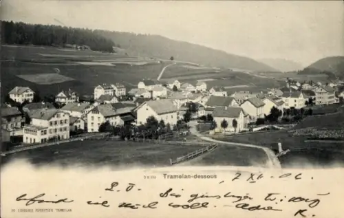 Ak Tramelan Kanton Bern, Gesamtansicht