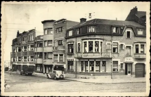 Ak La Panne De Panne Westflandern, Rue du Golf