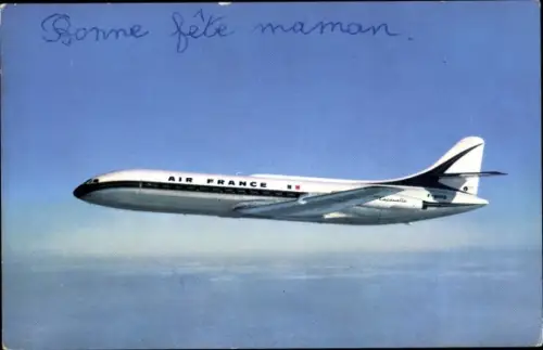 Ak Französisches Passagierflugzeug, Air France, Caravelle