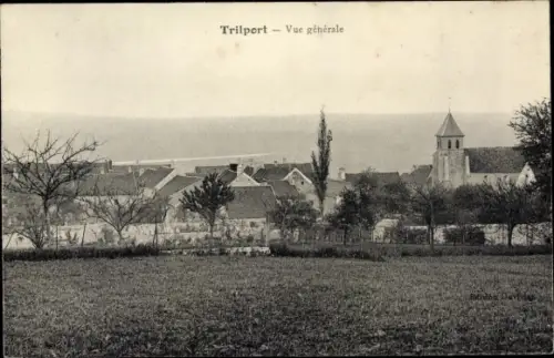 Ak Trilport Seine et Marne, Vue Générale