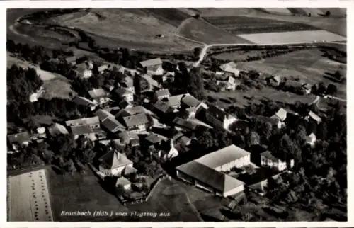 Ak Brombach Bad Birnbach Niederbayern, Luftaufnahme