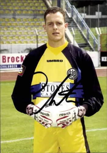 Autogrammkarte Fußballer Peter Martin, SG Wattenscheid 09, Autogramm