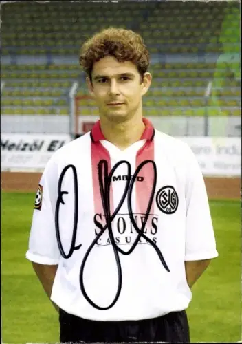 Autogrammkarte Fußballer Olaf Skok, SG Wattenscheid 09, Autogramm