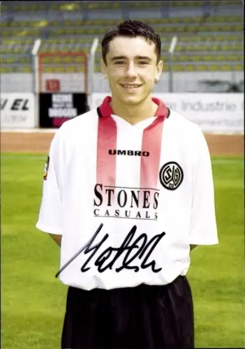 Autogrammkarte Fußballer Arthur Matlik, SG Wattenscheid 09, Autogramm