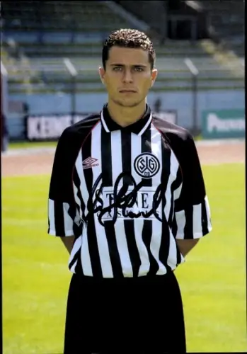 Autogrammkarte Fußballer Mirko Stark, SG Wattenscheid 09, Autogramm