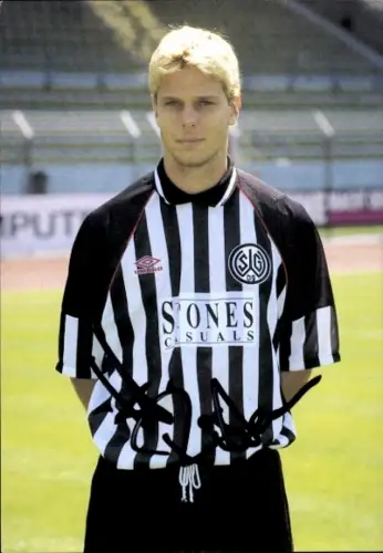 Autogrammkarte Fußballer Hilko Ristau, SG Wattenscheid 09, Autogramm