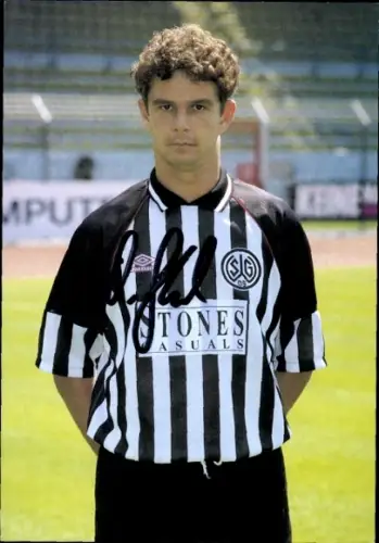 Autogrammkarte Fußballer Olaf Skok, SG Wattenscheid 09, Autogramm