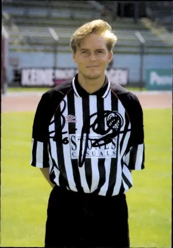 Autogrammkarte Fußballer Mario Plechaty, SG Wattenscheid 09, Autogramm