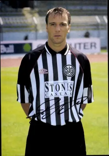 Autogrammkarte Fußballer Thomas Ridder, SG Wattenscheid 09, Autogramm