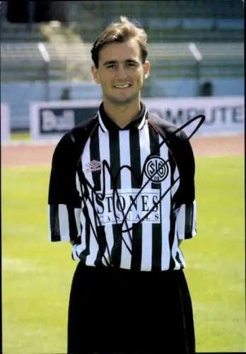 Autogrammkarte Fußballer Michael Probierz, SG Wattenscheid 09, Autogramm