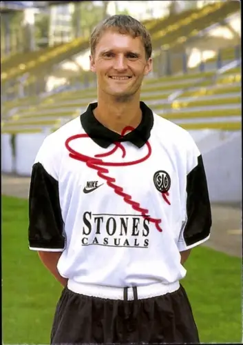 Autogrammkarte Fußballer Hans Jürgen Brunner, SG Wattenscheid 09, Autogramm