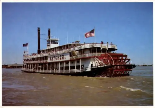 Ak Mississippi River, Dampfschiff Natchez