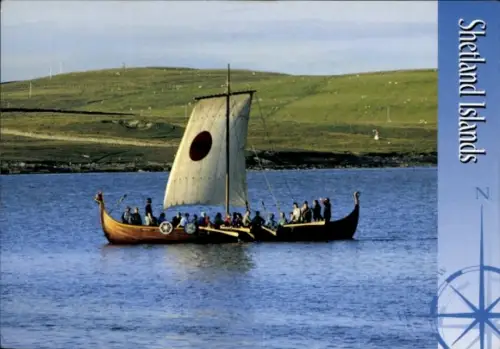 Ak Shetland Islands, Segelboot