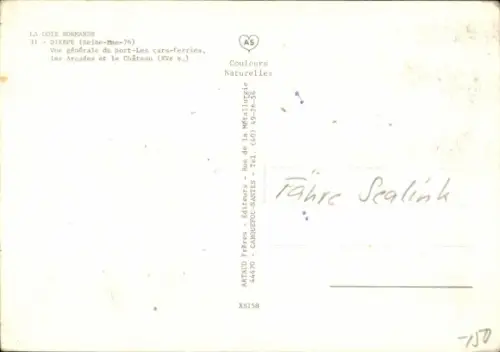 Ak Dieppe Seine Maritime, Fähre Sealink