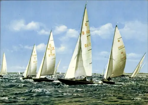 Ak Segeln, Segelregatta