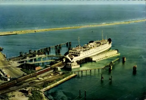 Ak Großenbrode in Ostholstein, Fähre Deutschland-Dänemark