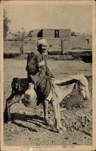 PC Egyptian Types and Scenes, Milk seller
