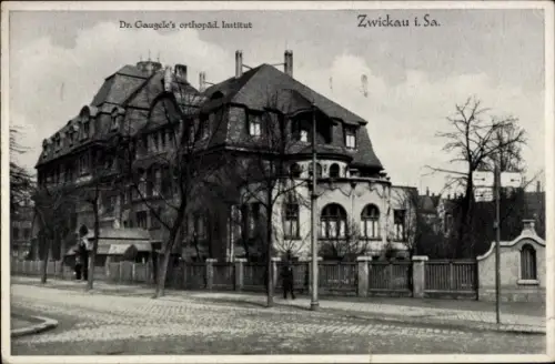 Ak Zwickau in Sachsen, Dr. Gaugele's orthopädisches Institut, Zwickau i. Sa.