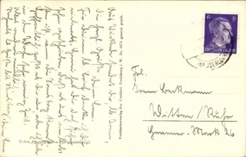 Ak Wickede an der Ruhr, Teilansicht