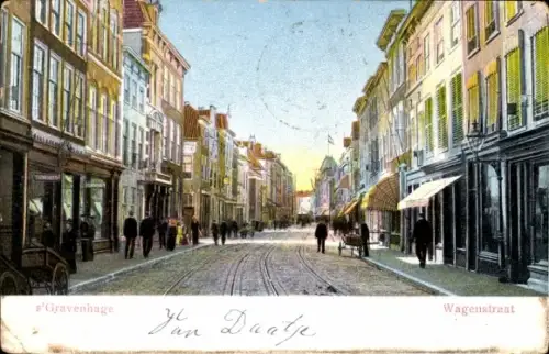 Ak 's Gravenhage Den Haag Südholland, Wagenstraat