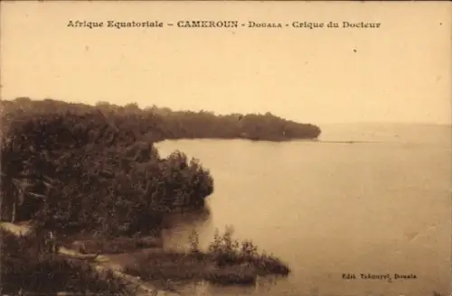 Ak Douala Duala Kamerun, Landschaftsblick