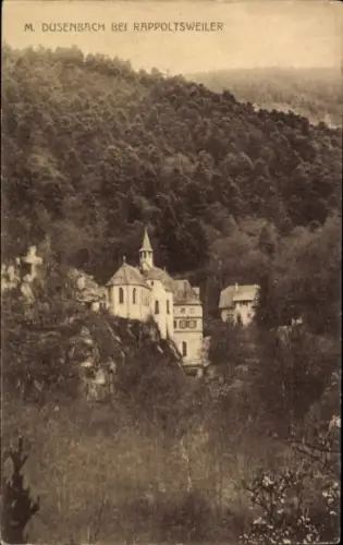 Ak Ribeauvillé Rappoltsweiler Elsass Haut Rhin, M. Dusenbach, Gesamtansicht