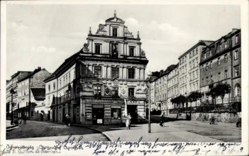 Ak Świdnica Schweidnitz Schlesien, Grundhof Apotheke