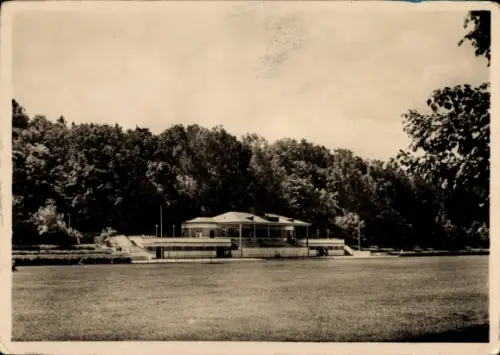 Ak Tschernjachowsk Insterburg Ostpreußen, Stadion, Teilansicht