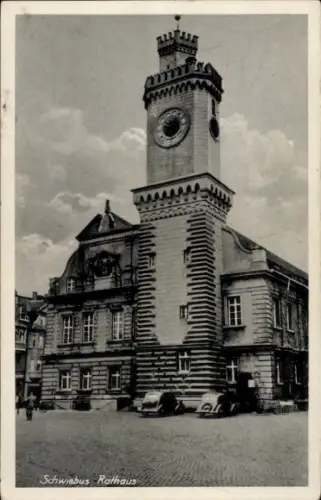 Ak Świebodzin Schwiebus Ostbrandenburg, Rathaus