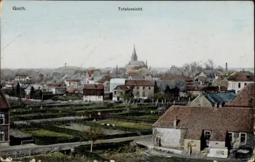 Ak Goch am Niederrhein, Gesamtansicht