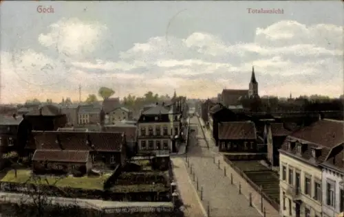 Ak Goch am Niederrhein, Gesamtansicht