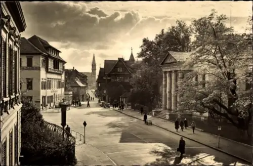 Ak Meiningen in Thüringen, Stadteingang