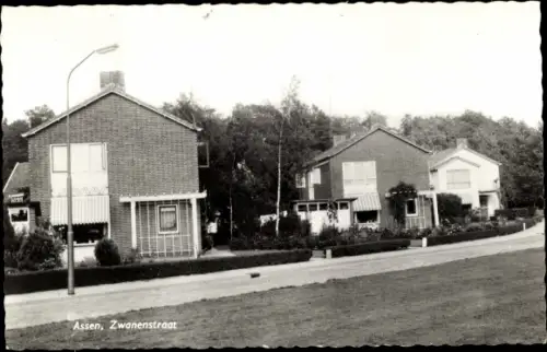Ak Assen Drenthe Niederlande, Swanenstraat