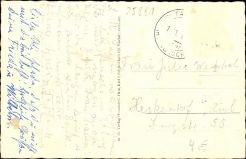 Ak Tating in Nordfriesland, Kirche, Pastorat, Kriegerdenkmal