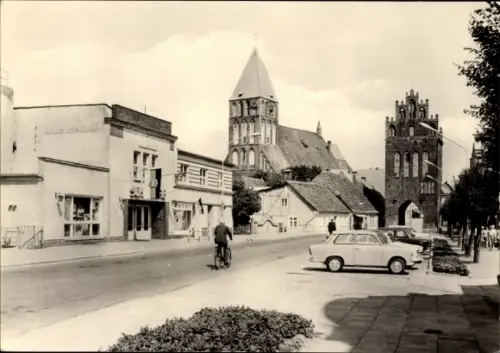 Ak Grimmen in Vorpommern, Karl-Marx-Straße